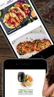 healthy air fryer easy recipe iphone screenshot 1