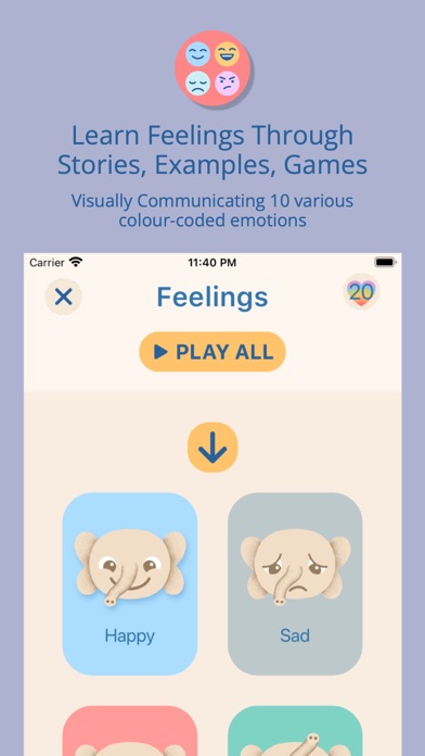 Feelu: Social-Emotional Tool Screenshot