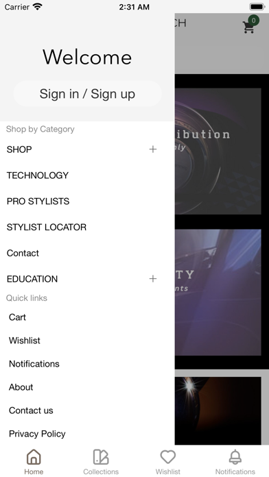 Beauty Tech Distribution Screenshot