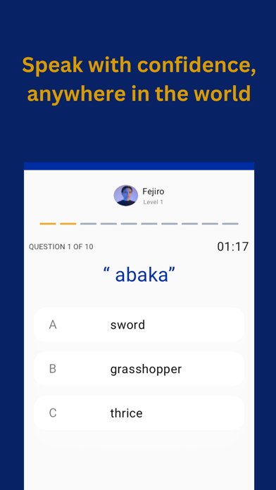 Urhobo Dictionary App Screenshot