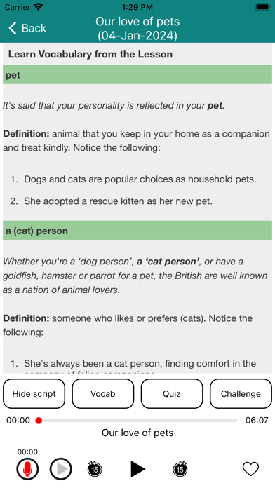 6 Minute English (+Worksheets) Screenshot