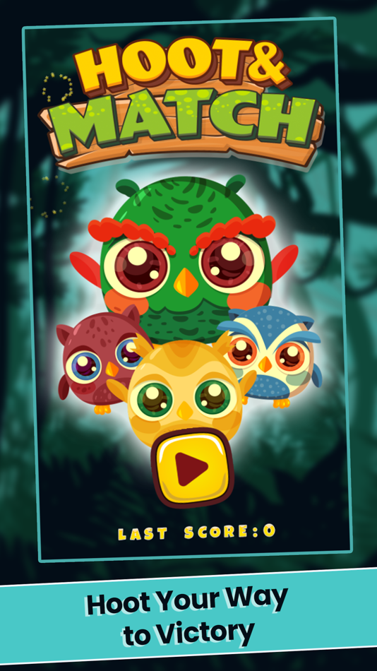 #1. Hoot And Match (iOS) โดย: Mithra Media