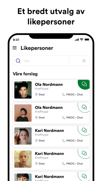 Samtalepartner Screenshot