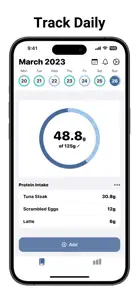 Protein Pal: Protein Tracker screenshot #1 for iPhone