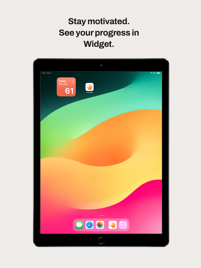 PushPalm Push-ups Tracker