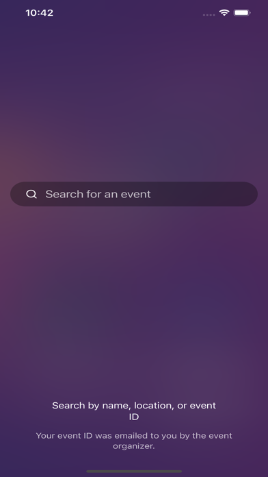 ANA Enterprise Events Screenshot