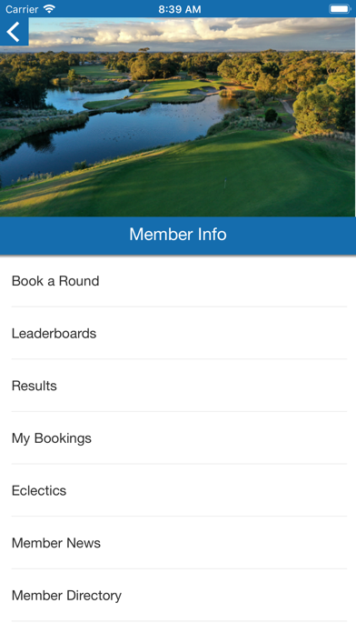 Patterson River Golf Club Screenshot