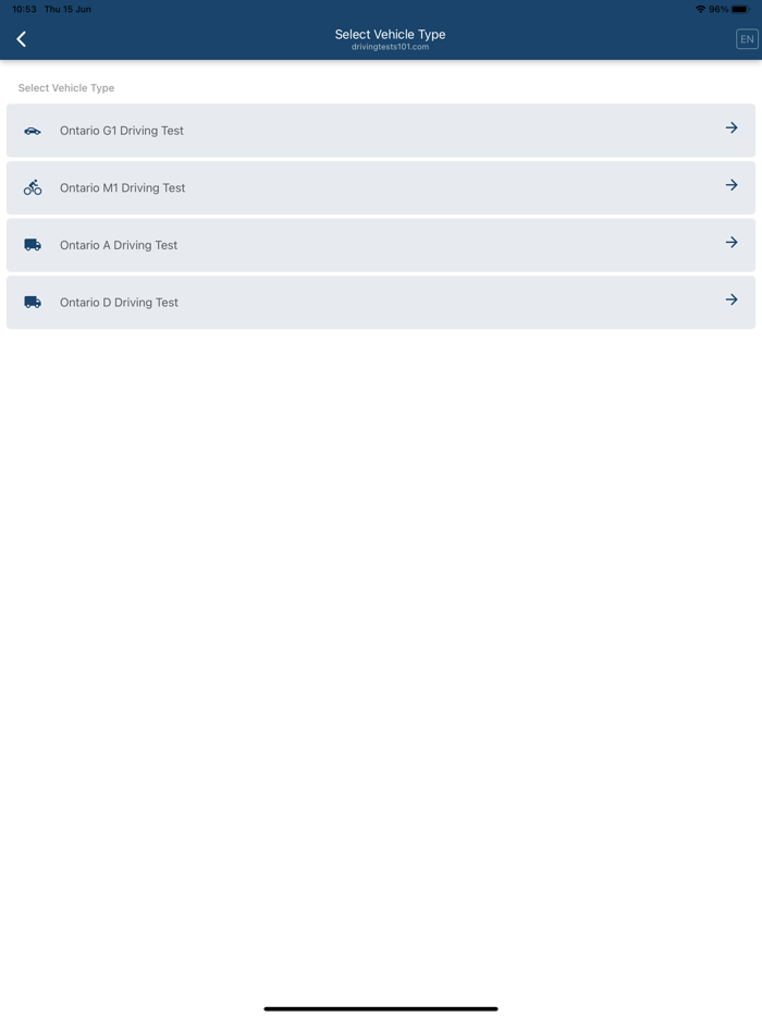 Canadian Driving Tests