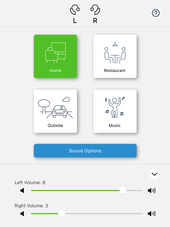 Sonify Hearing iPad screenshot 1 - Medical app