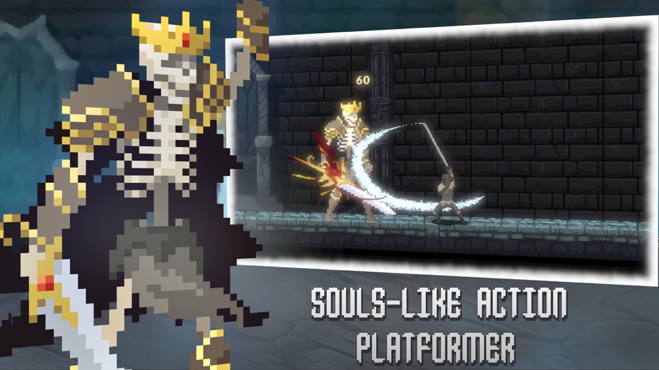 #1. Deathblaze Action Platformer (iOS) 由: Mertcan Turan