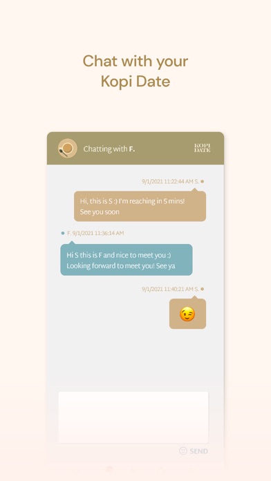 Kopi Date Members Screenshot
