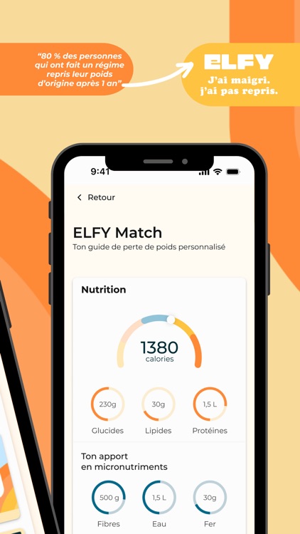 ELFY : le régime sans reprise