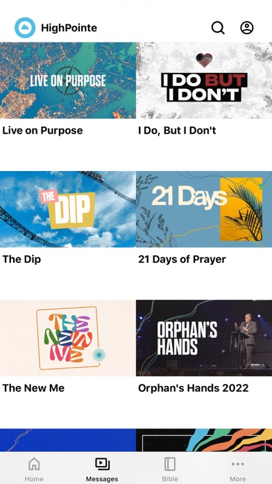 HighPointe Church App Screenshot