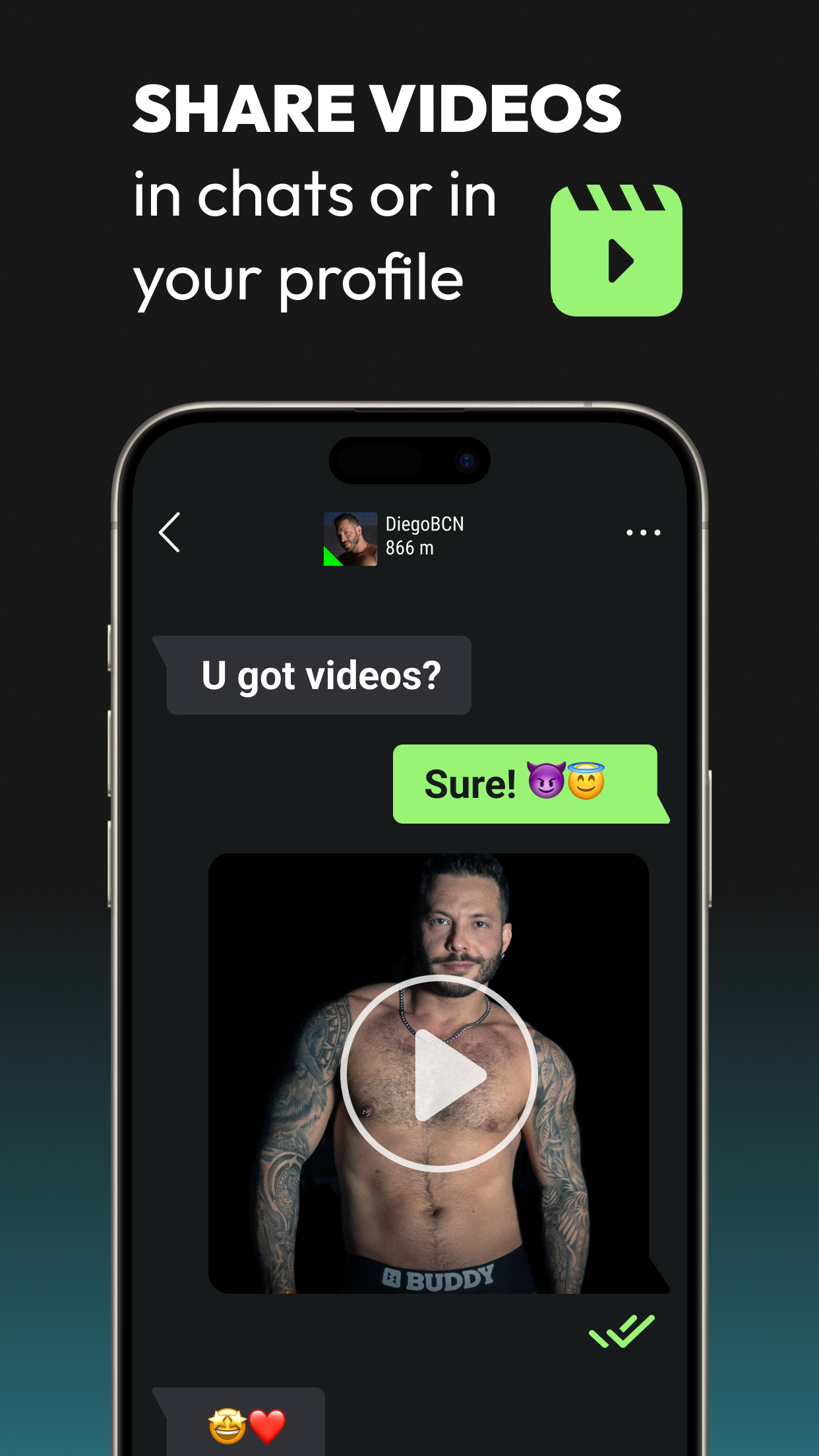 B.BUDDY: Gay! Videos & Chat