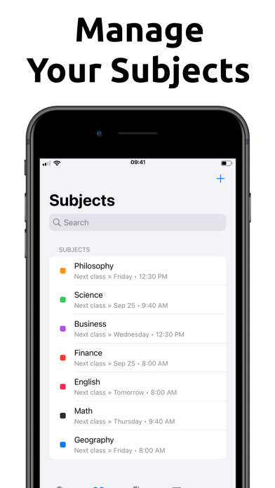 School Planner - Timetable Screenshot