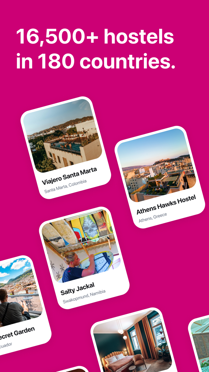 Hostelworld Hostel Travel App