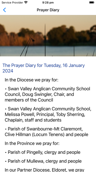 Screenshot #2 pour Anglican Diocese of Perth
