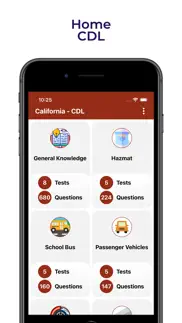 california cdl practice test iphone screenshot 1