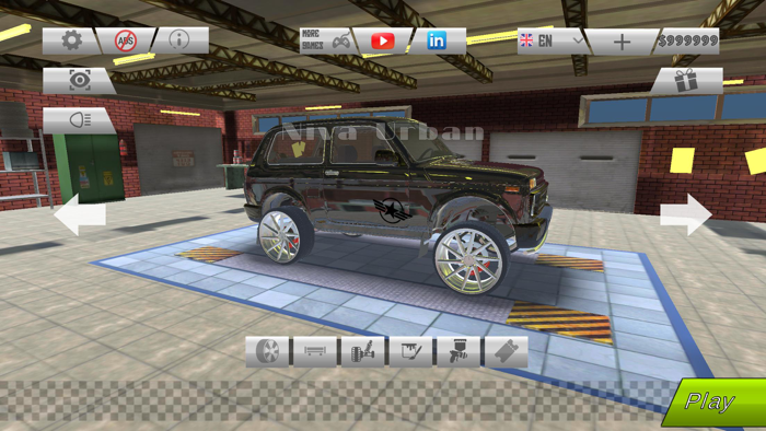 Retro Russian Drift Simulator