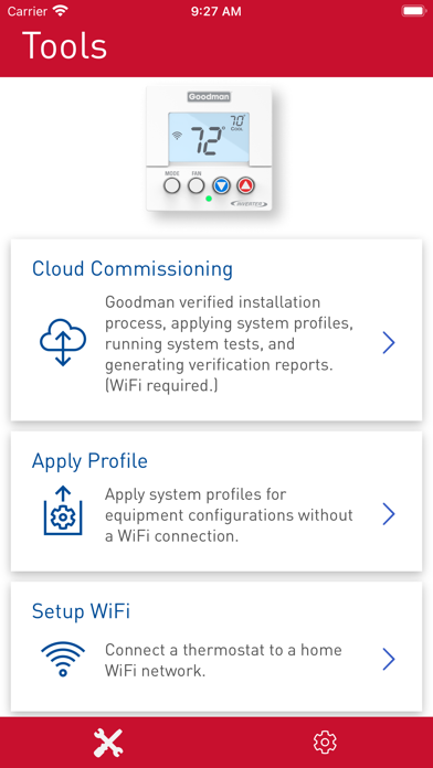 Goodman Installer Screenshot