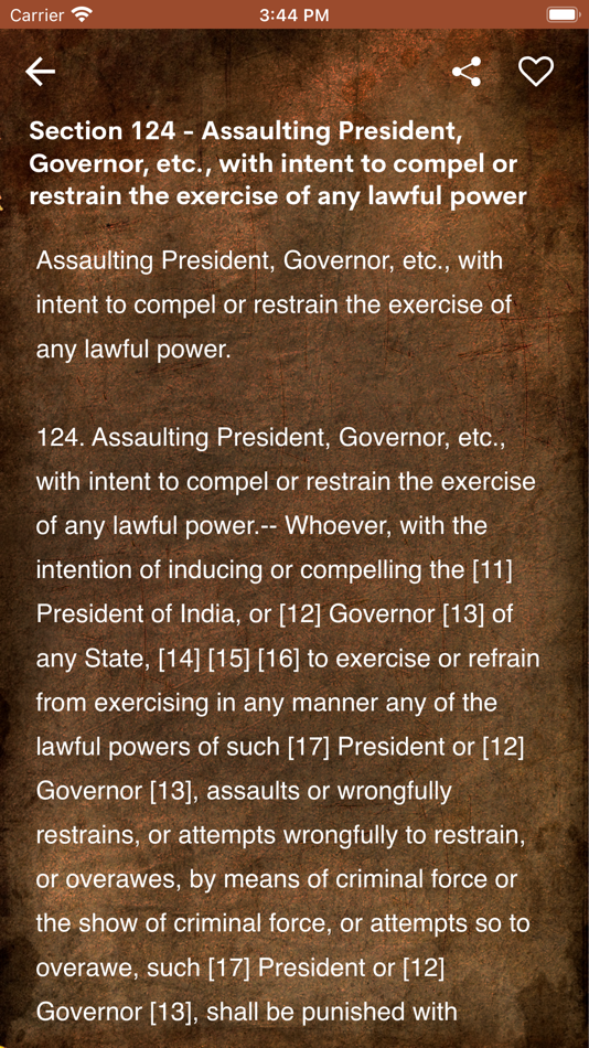 #3. Indian Penal Code - IPC (iOS) 由: Gorasiya Vishal Nanjibhai