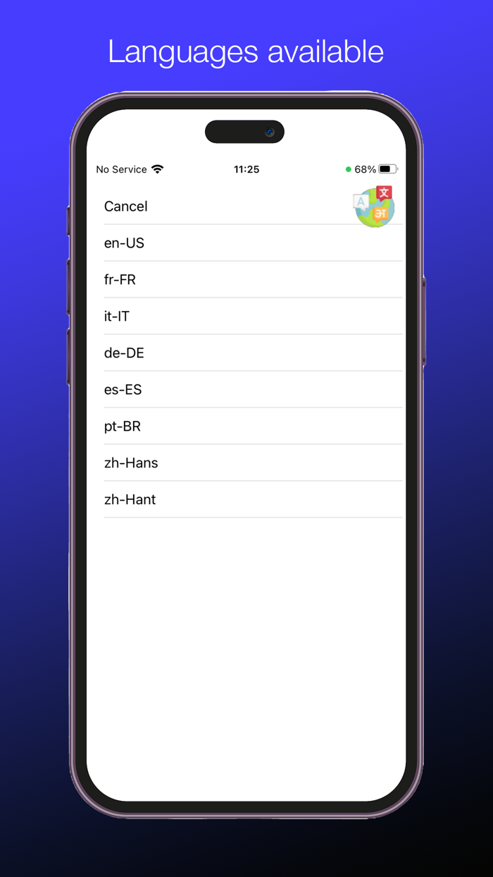 QR code barcode text translate