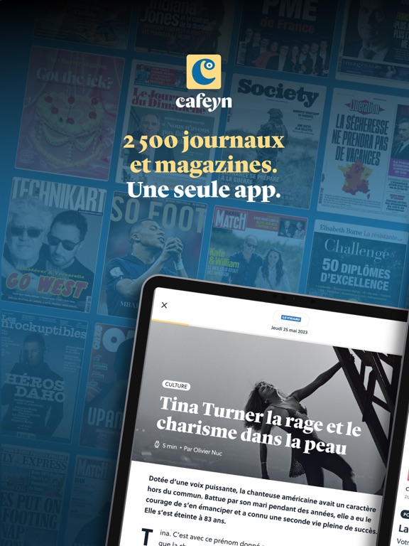 Cafeyn - Journaux & magazinesのおすすめ画像1