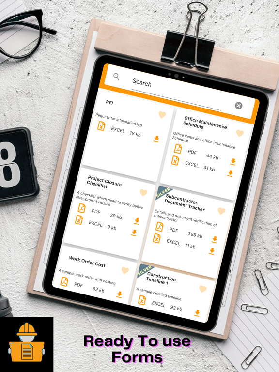 Construction forms & templates iPad screenshot 3 - Productivity app