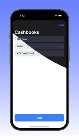 CashBook: Cash managementのおすすめ画像1