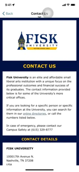 Game screenshot Fisk University Campus M hack