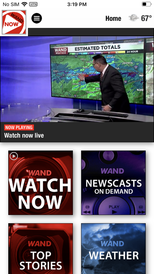 #1. WAND NOW (iOS) بواسطة: WAND TV