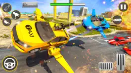 Game screenshot Flying Taxi Robot Game mod apk