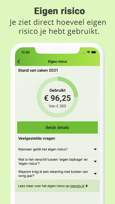 VinkVink zorg app Screenshot