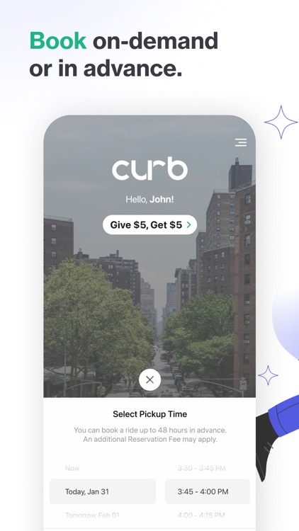 Curb - Request & Pay for Taxis screenshot-3
