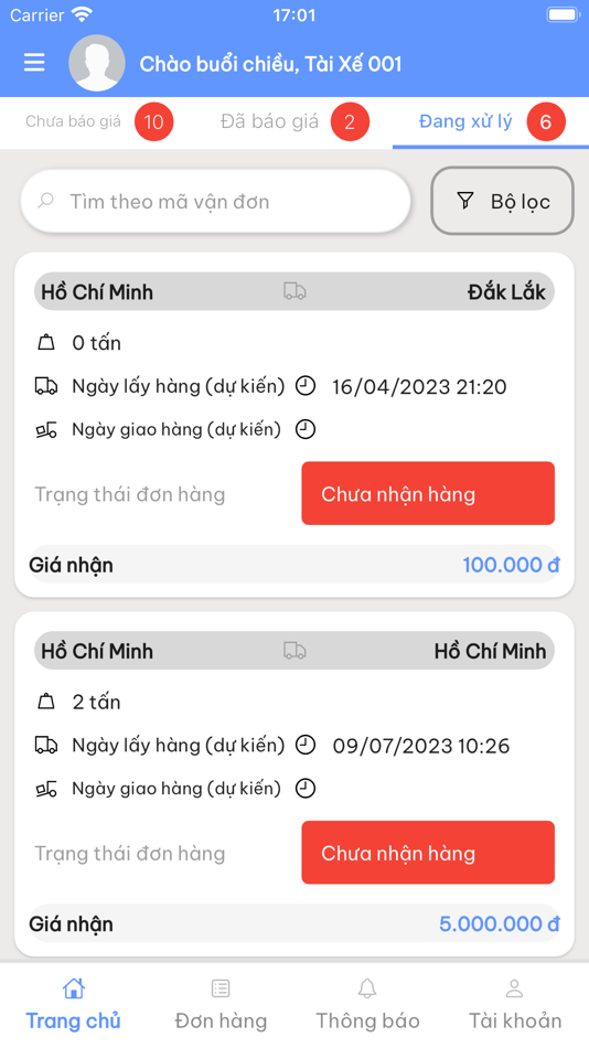 #3. Smart Cargo TMS - Chủ Xe (iOS) 由: Pham Thai Hoang