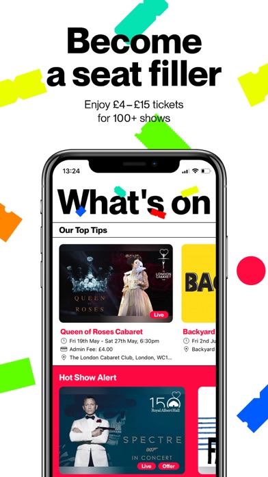 Central Tickets - Member App Screenshot