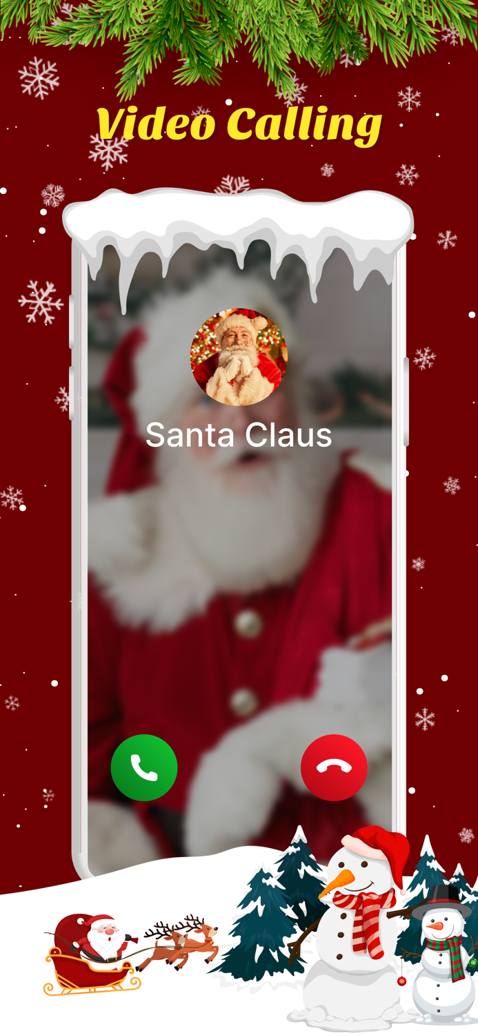 Santa Claus Call Video