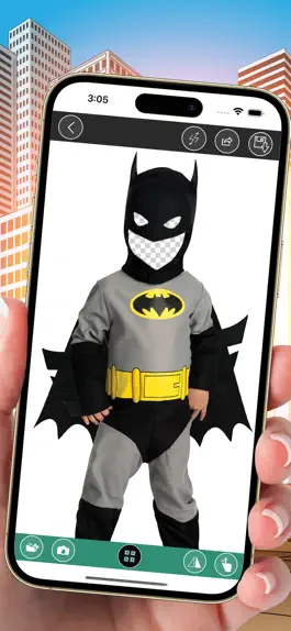 Game screenshot Kids Superhero Costume Montage apk