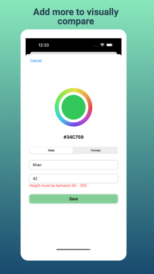 #2. Hikaku Sitatter (iOS) 由: Aziz Ullah