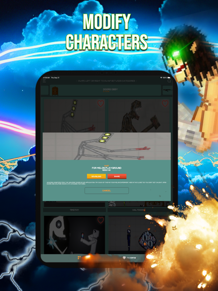 Doors Obby and People Mod