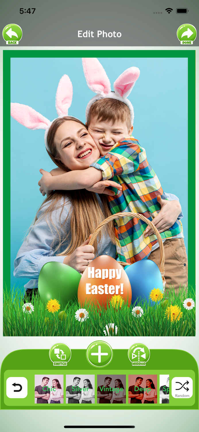 Easter Photo Frames Editor