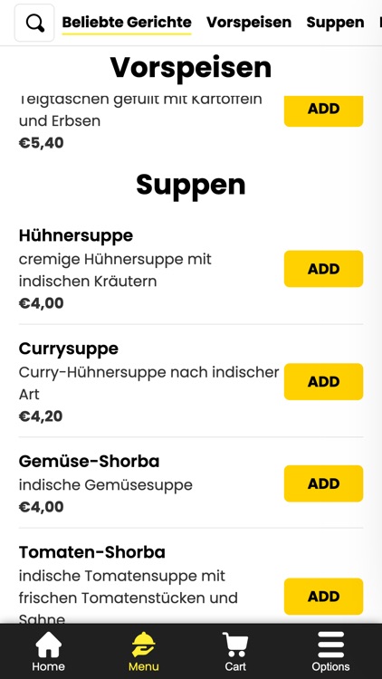 Restaurant Maharadscha screenshot-4