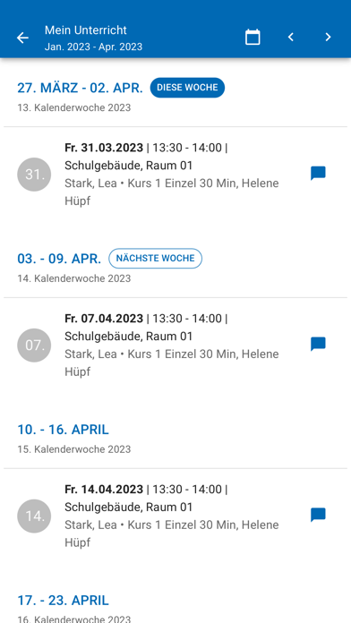 Jugendmusikschule Hamburg Screenshot