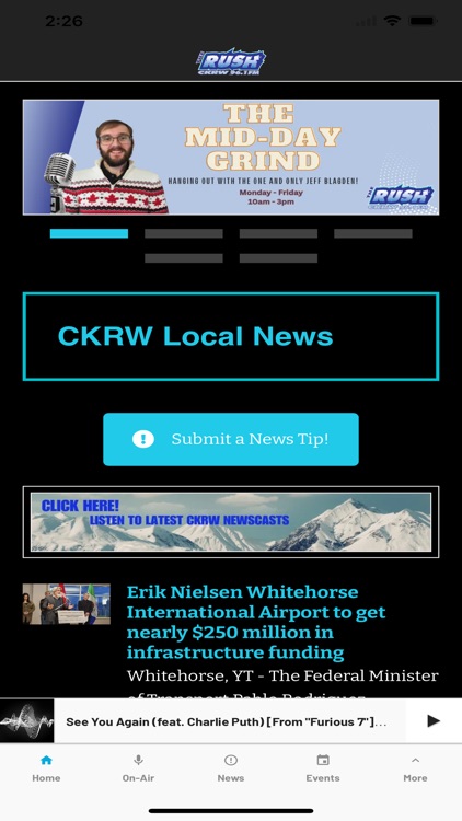 CKRW 96.1 The Rush screenshot-3