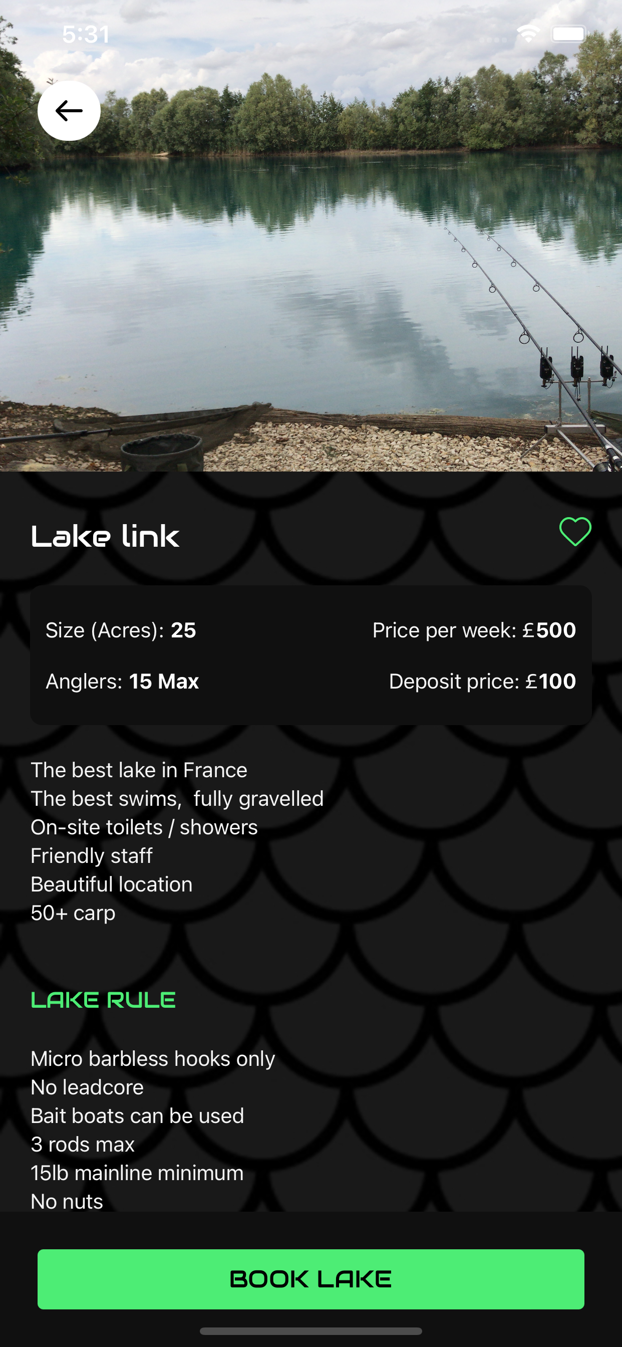 Lake Link App