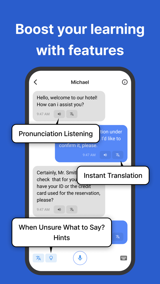 #3. Any - AI Speaking Tutor (iOS) By: UnCheon Baek