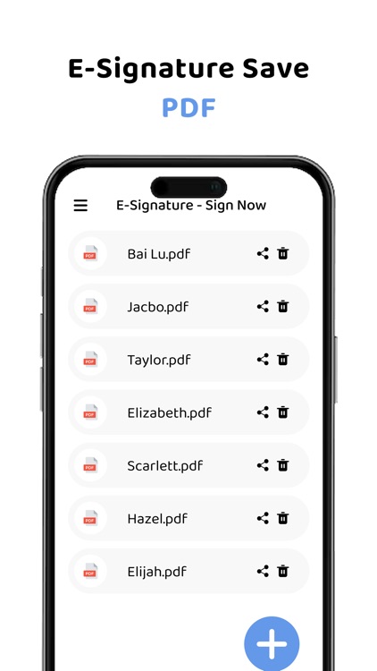 E Signatures now