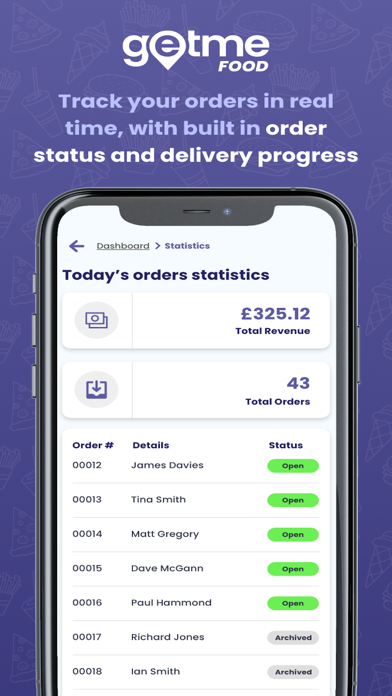 Get Me Food Business Screenshot