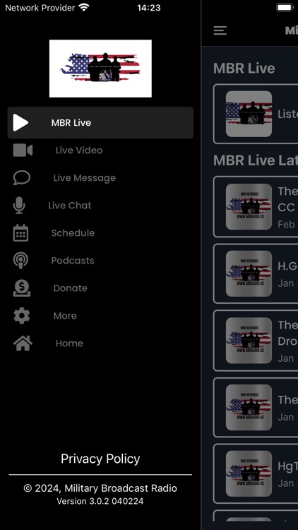 MBR - Military Broadcast Radio