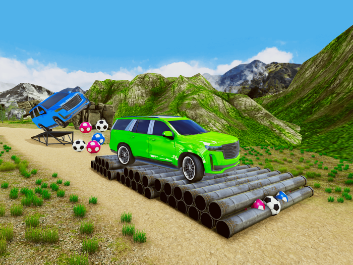 Offroad Escalade 4x4 Driving